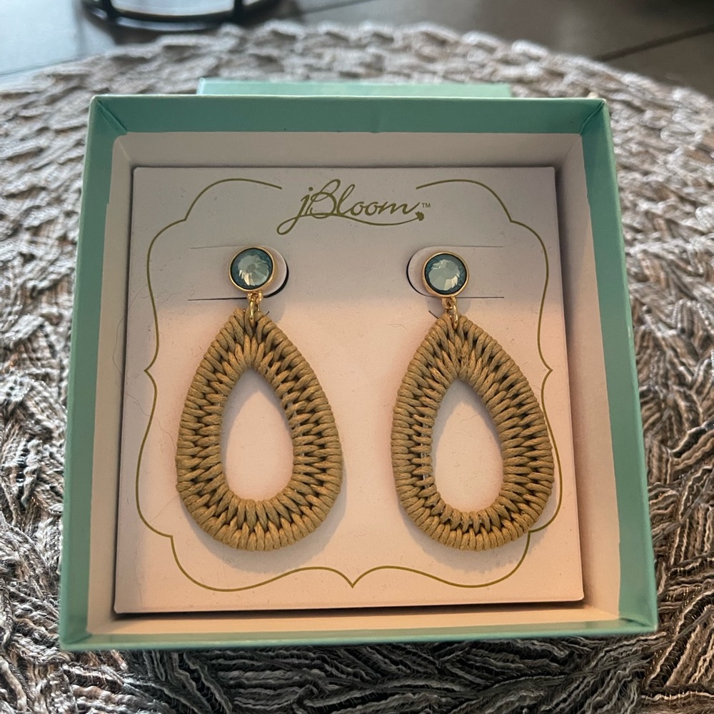 j.Bloom earrings. Brand new.